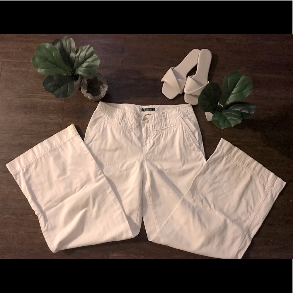 Ralph Lauren Wide Leg Trousers NWOT